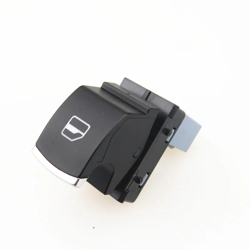 

AZQFZ Chrome Passenger Side Window Opening Release Switch Button For VW Jetta MK5 MK6 Passat B6 3C Golf 5 6 Tiguan 5ND 959 855