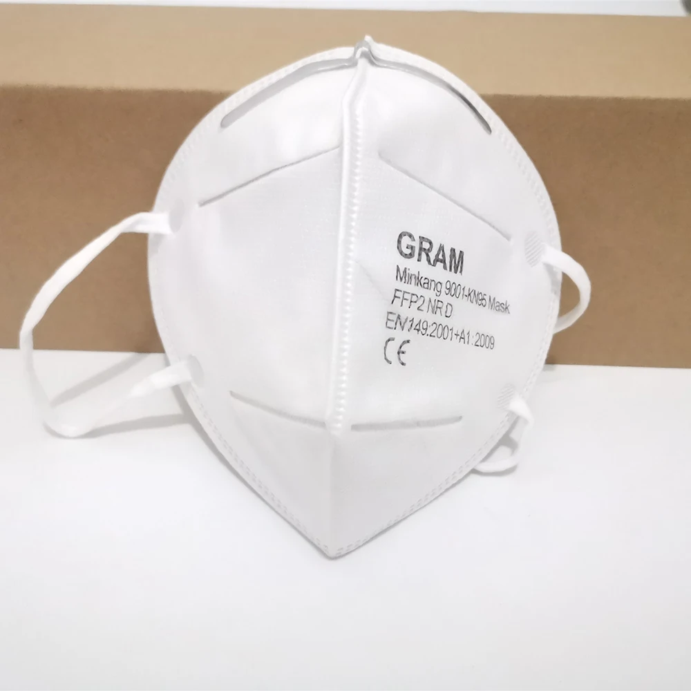 

Disposable KN95 9001 FFP2 Protective Safety Masks 99% Filtration for Dust Particulate Pollution N95 Protection EN149 In Stock
