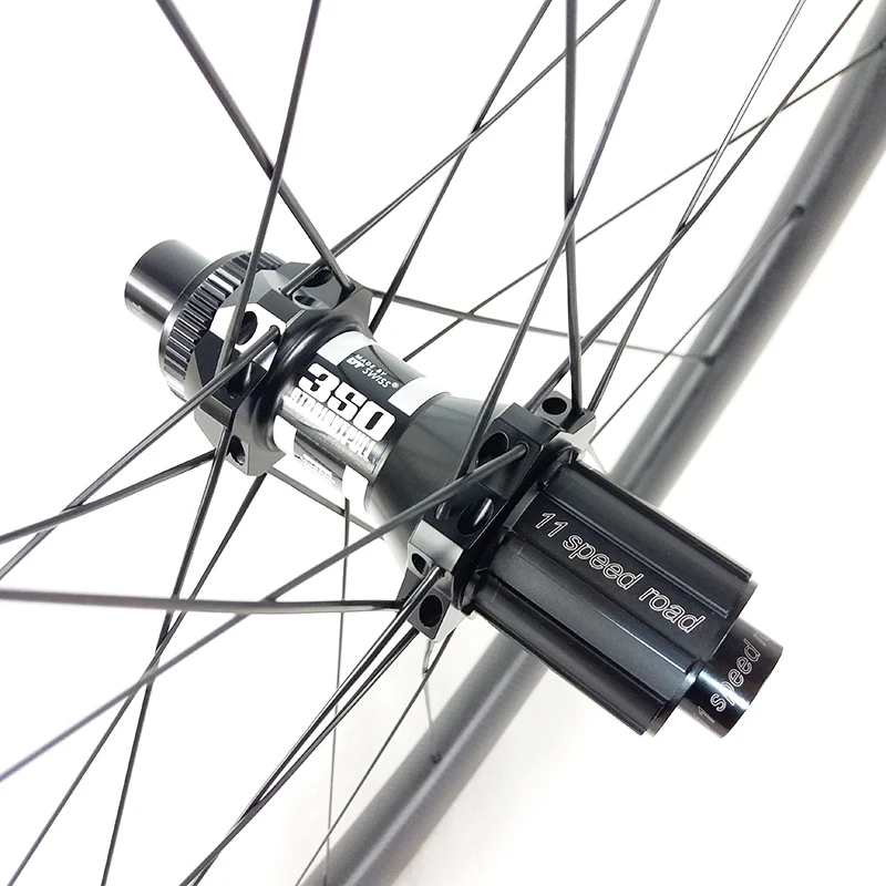700c 38mm clincher tubeless road disc straight pull carbon wheels center lock 25mm wide U shape UD 3K 12K 12X100 15X100 12X142