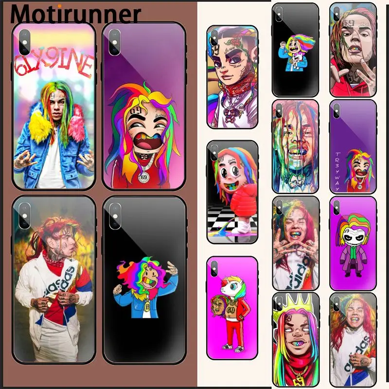 Motirunner манекен мальчик 6ix9ine ТПУ Черный чехол для телефона iPhone 11 pro XS MAX 8 7 6 6S Plus X 5 5S SE