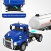 42CM 2.4G Remote Control Excavator RC Tanker truck Water Spray Pull back sprinkler Engineering vehicle With Music Sound Toy Gift 6