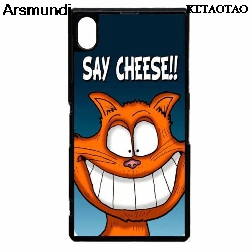 KETAOTAO Smiling cat say cheese чехлы для телефонов iPhone 4S 5C 5S 6S 7 8 Plus X Samsung S9 NOTE чехол Мягкий ТПУ