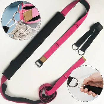 

Yoga Fitness Stretching Strap Back Bend Assist Trainer Pilates Door Flexibility Stretching Waist Leg Gymnastics Stretch Belt