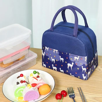

Portable Insulated Thermal Cooler Bento Lunch Box Tote Picnic Storage Bag Pouch Lunch Bags