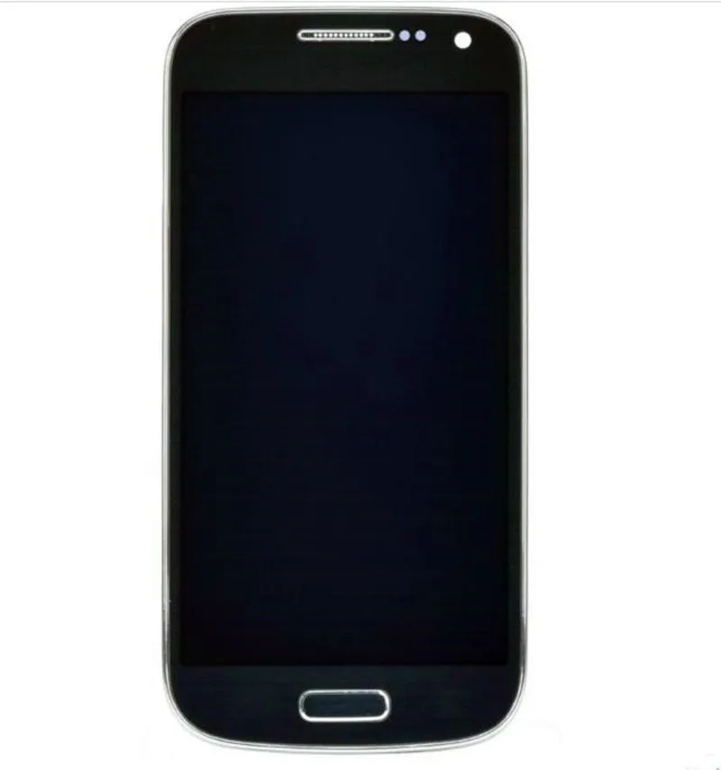Для Samsung Galaxy S4 Mini I9190 i9192 i9195 ЖК-дисплей сенсорный экран дигитайзер с рамкой в сборе