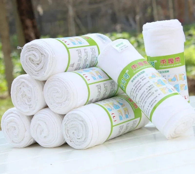 

Xuan Becquerel Double Layer Belly Band Maternal Postpartum Pure Cotton Double Layer Gauze Bellyband Time of Childbirth Bandage B