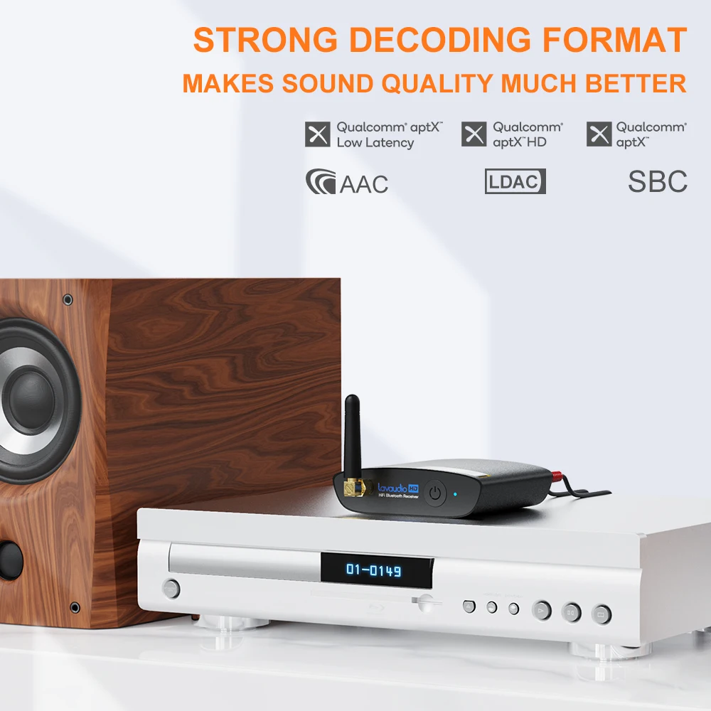 1mii DS200pro odbiornik Bluetooth 5.1 z LDAC AptX LL/HD