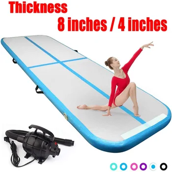 

5x1x0.2M Inflatable Air Tumble Track Olympics Gym Air Mat Yoga Inflatable Air Gym Air Track for Home use