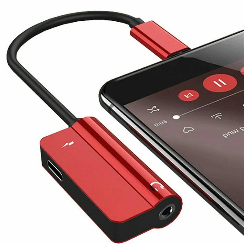 Aux сплиттер для наушников адаптер для iPhone 11 Pro XS MAX XR X 8 Plus конвертер для 11pro 8pin IOS до 3,5 мм разъем 2 в 1