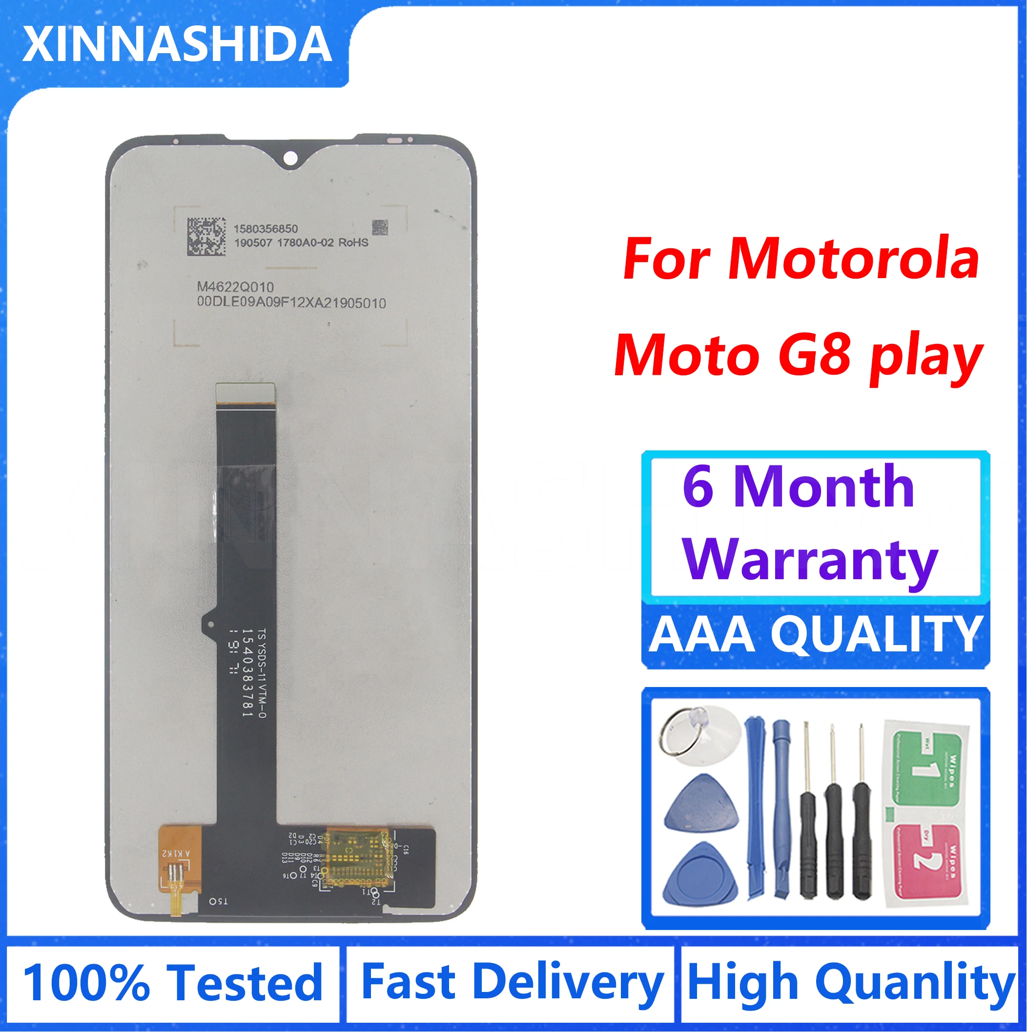 ЖК-экран 6 2 дюйма для Motorola Moto G8 Play XT2015 XT2015-2 ЖК-дисплей сенсорный экран дигитайзер в