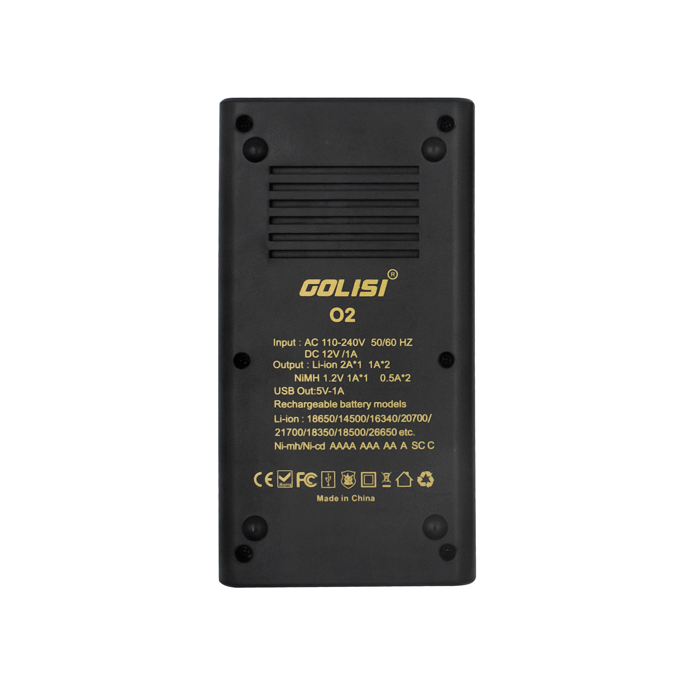 GOLISI S32 IMR 20700 батарея 3200 мАч аккумуляторная батарея для VAPE с Golisi O2 интеллектуальное зарядное устройство power Bank 2A быстрая
