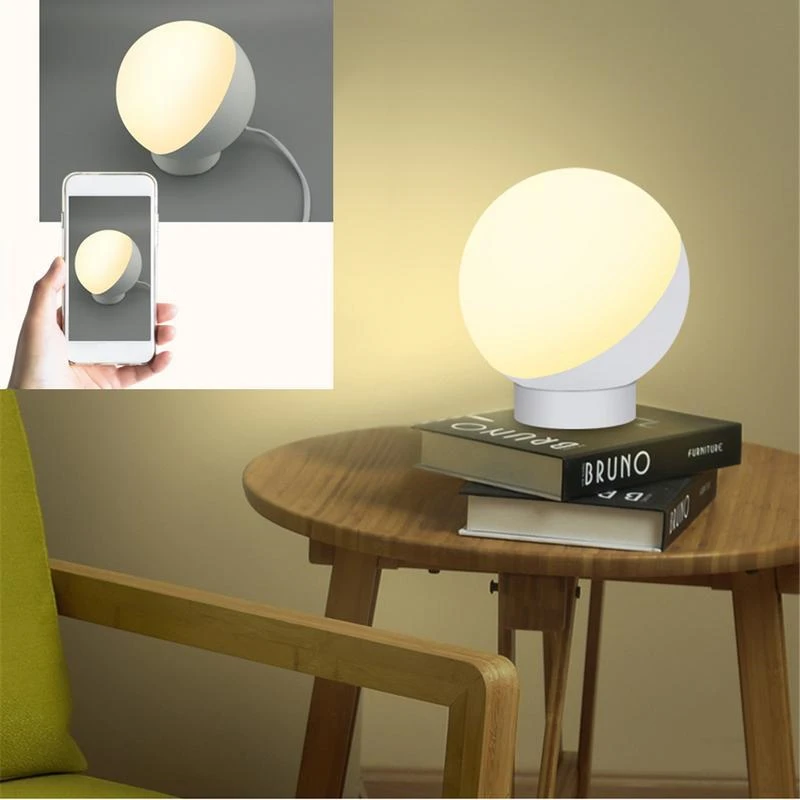 Tuya Smart WiFi Table Lamp Desk Night Light APP Control Colorful Dimmable Voice Control Work With Alexa Google Home Smart Home night light for bedroom