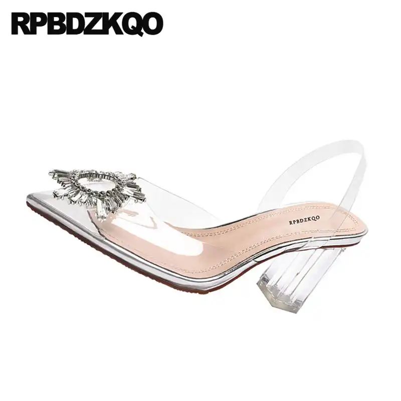 perspex heels 3 inch