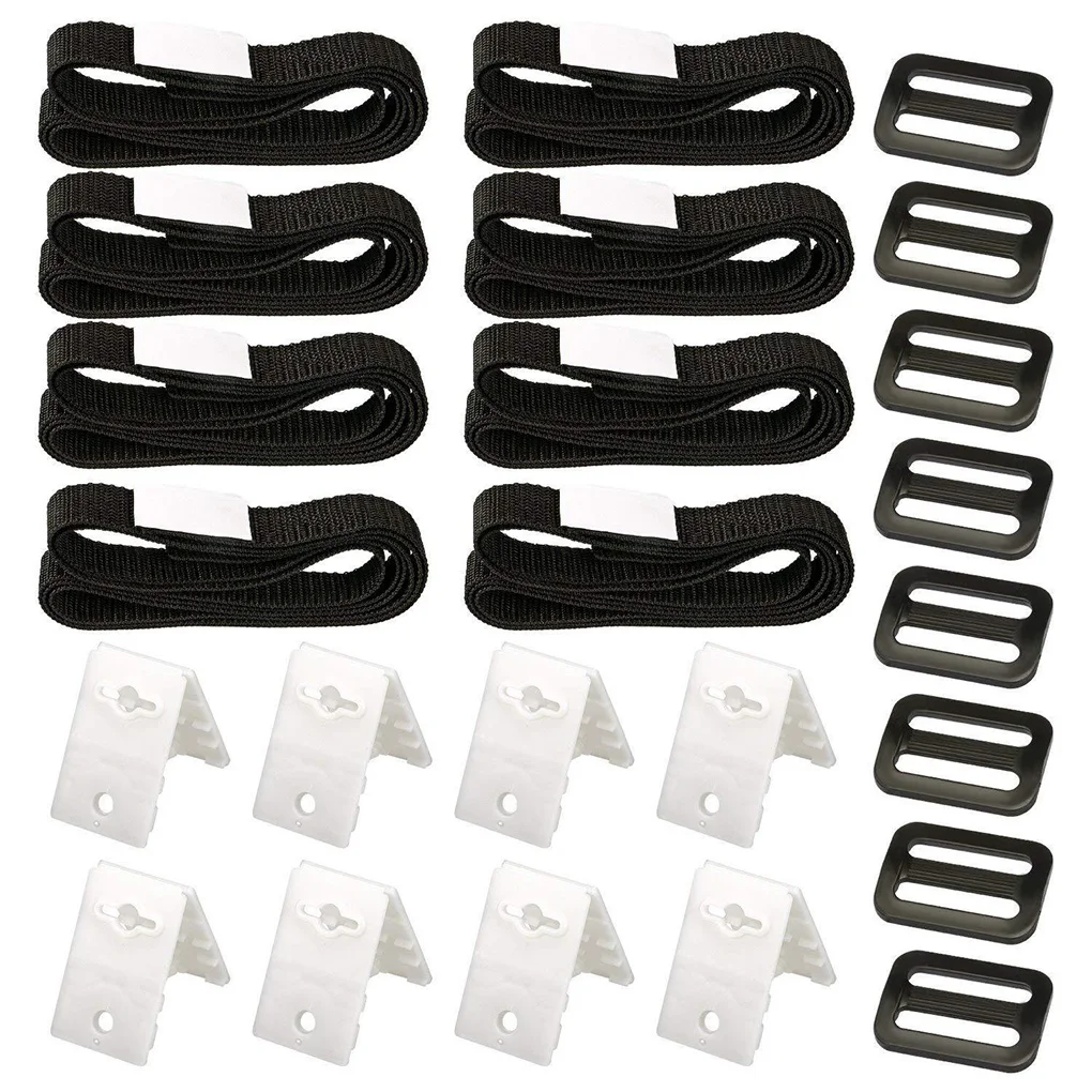 Kit de moulinets de couverture de piscine, bobine de stockage, rouleau de couverture solaire, accessoires de rêves, kit de clips de sangle