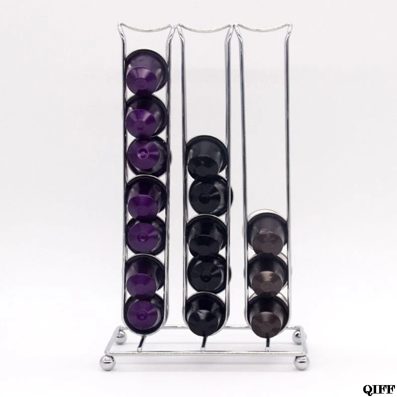 Капсульный держатель Nespresso Кофе Pod держатель стенд 42 шт. капсула кофе дисплей 18NOV24