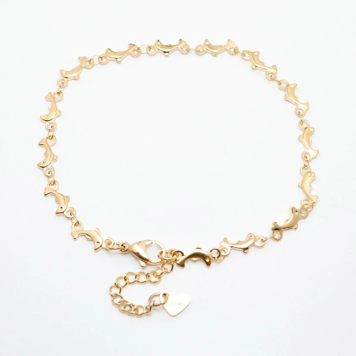 304 Нержавеющая сталь океан ювелирные изделия браслет золото Цвет с изображением