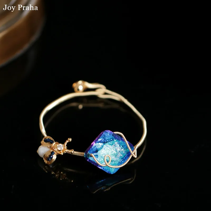 

Crystal bracelet women hand jewelry / Stylish and simple wrist jewelry / wholesale dropshipping