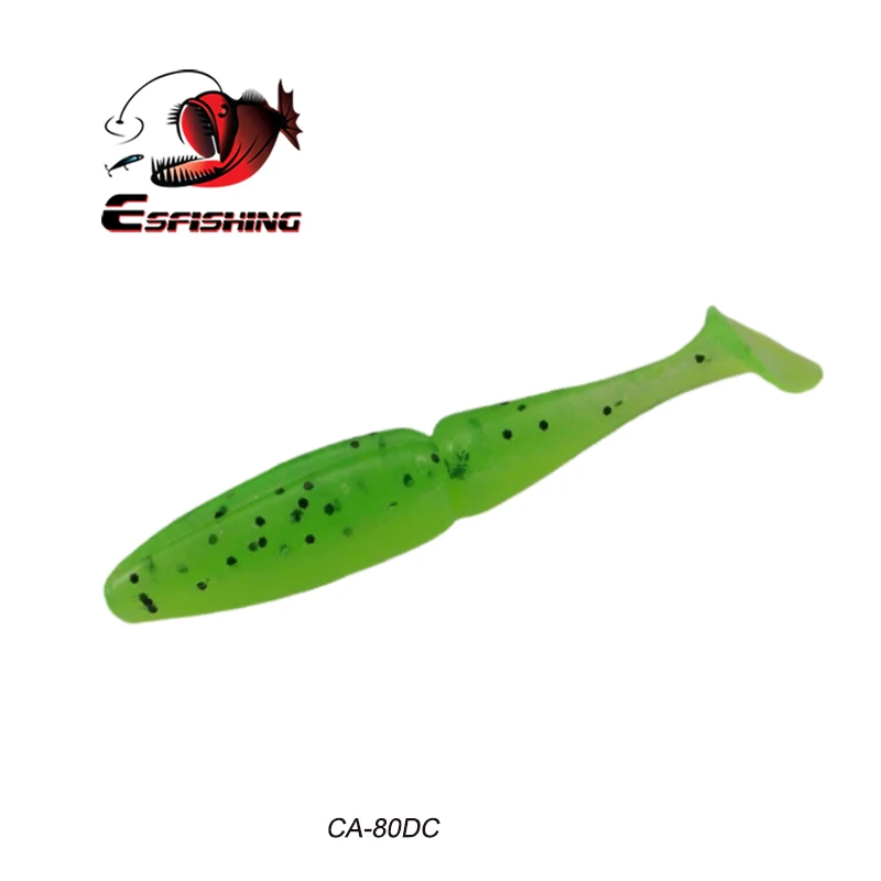 CA80DC Esfishin новые рыболовные приманки Easy Shiner 5 см 12 шт. 1,2 г Easy shiner Pesca Leurre Souple рыболовный Воблер для карпа - Цвет: CA80DC