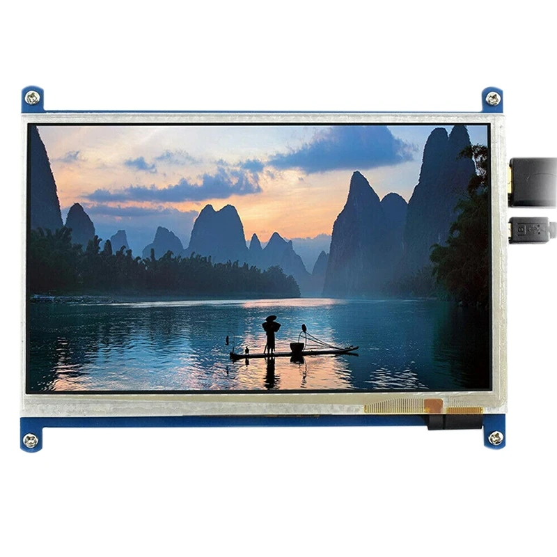 7 дюймов HDMI lcd(B) емкостный пресс-экран 800x480 для Raspberry Pi Поддержка Windows 10/8,1/8/7