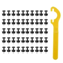 50 шт. плитки нивелиры мини-уровня клинья выравнивания плитки прокладки для стен пола плитки Carrelage нивелировщик локатор Распорки