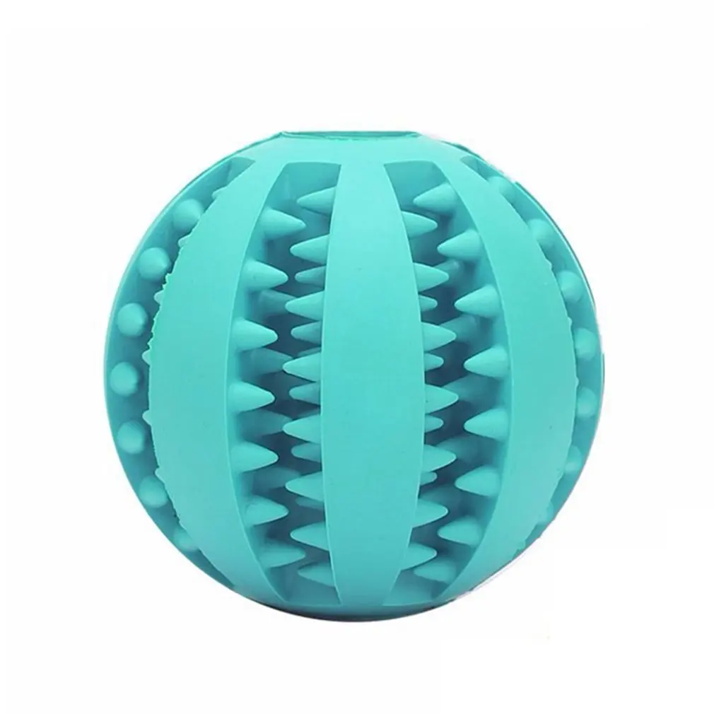 Light blue Жевательные игрушки для домашних животных, агрессивные жевательные игрушки, молярные игрушки для домашних животных, многофункциональные интерактивные игрушки для домашних животных, мячи для собак - Цвет: Light blue