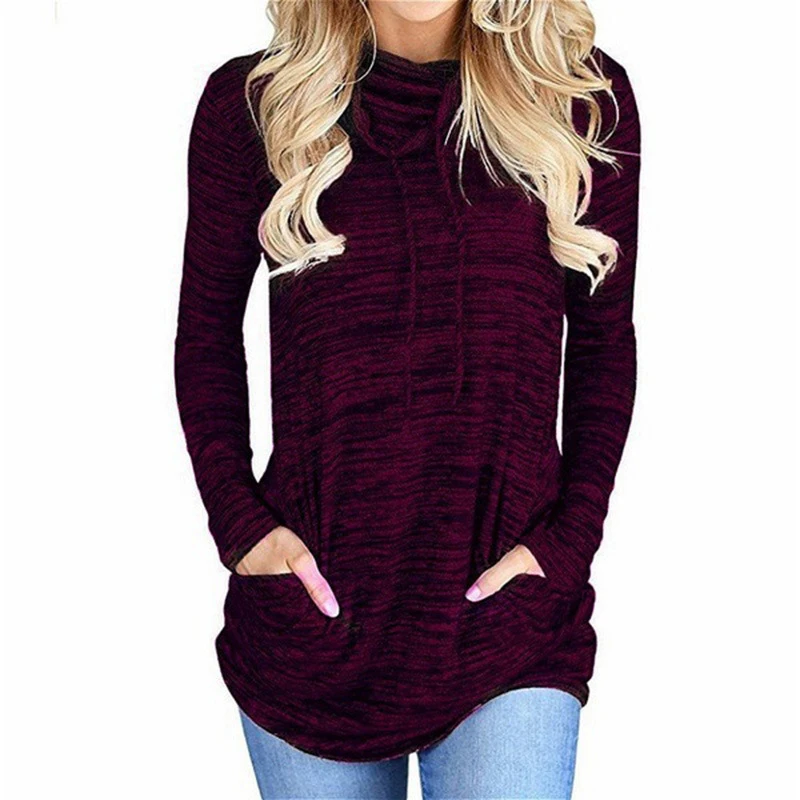 

2019 Korean Solid Color Sports T-shirt Bottoming Shirt Fashion Temperament Loose T-shirt Top S-XXL