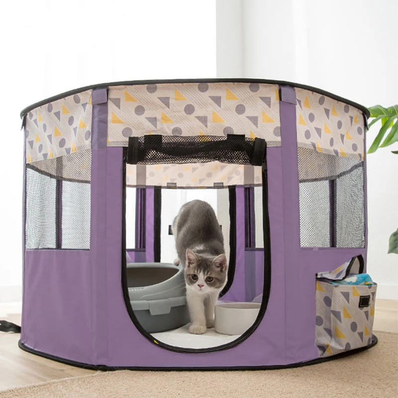 

Foldable Pet Bed Tent Cats Cama Gato for Pets Dog House for Large Dogs Pet accessories Gatos Houses Beds Delivery Room
