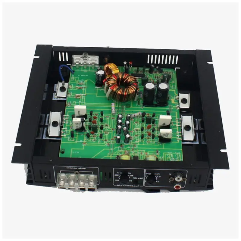 C-236 3800W 2 canales de Audio del coche 12V CC filtro de paso bajo Subwoofer 95AF - 3