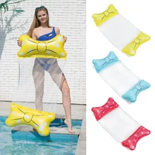1Pcs New 4-in-1 Foldable Inflatable Floating Row Swimming Pool Floats Adult Size Float Hammock Chair Raft Lake Fun Water Toys