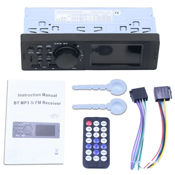 

Car Stereo Radio Autoradio Cassette Player 12V Bluetooth Car Audio MP3 Player Phone Charge USB Auto Remote Control