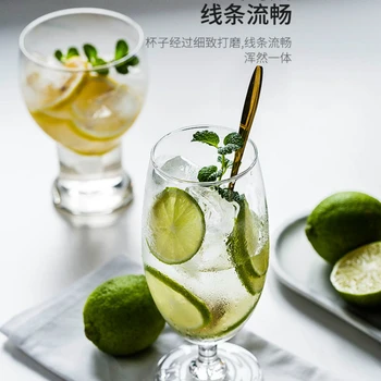 

Transparent Whiskey Beer Wine Glass Cup Cocktail Wedding Wine Glass Party Gift Utilidades Domesticas Criativas Drinkware AD50WG