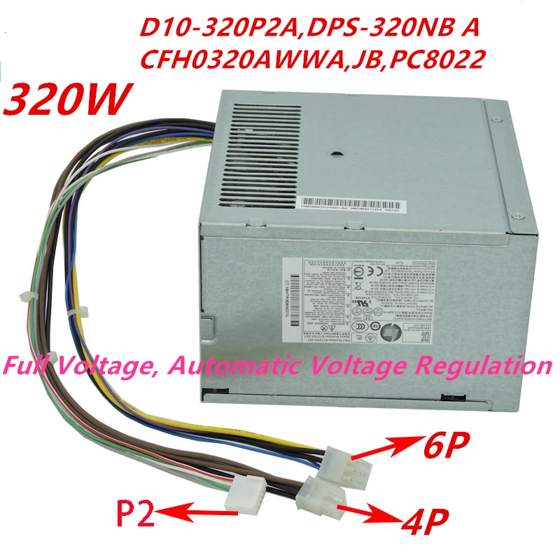 Новый блок питания для hp 680 880 8200 8020 6200 6000 8000MT Питание D10-320P2A DPS-320NB в CFH0320AWWA PS-320JB PC8022 613764-001 аккумулятор большой емкости