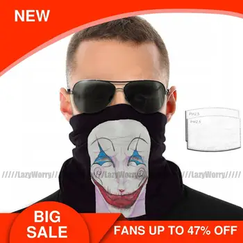 

Scary Clowns Mouth Face Mask Coulrophobia Facial Mask Fashion for Adult Nice with Filters Mask