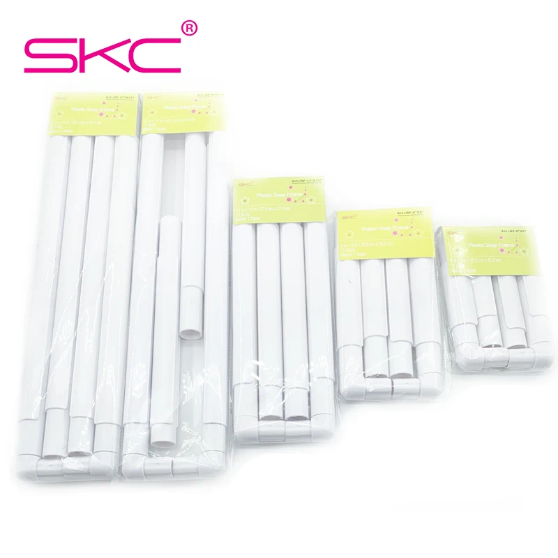 

SKC Square Shape Embroidery Hoop Frame Plastic Cross Stitch Craft Tool Sewing Tools Embroidery Hoop Keeps In Tension