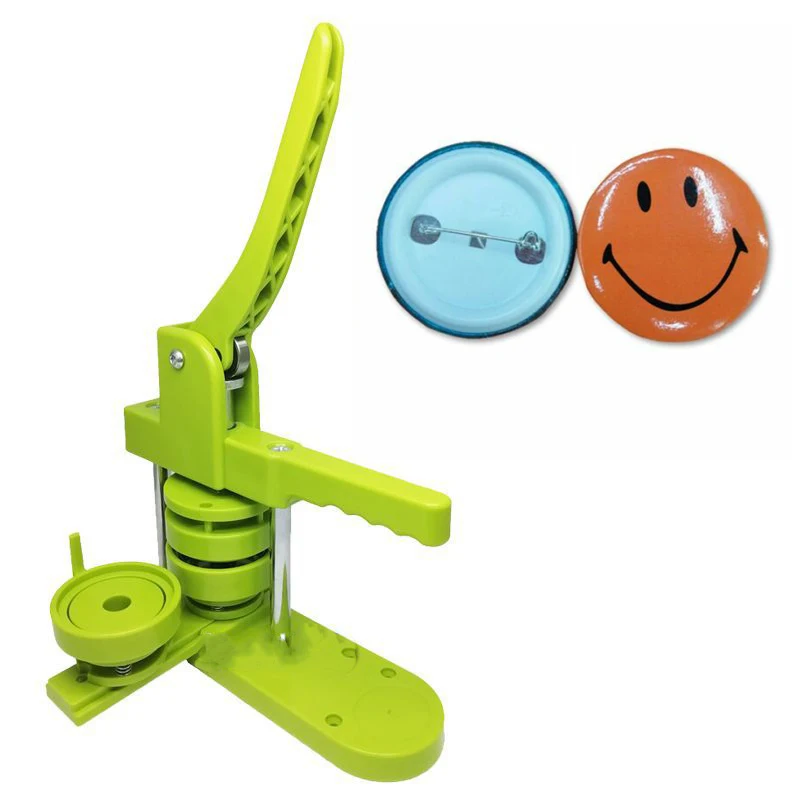 25mm 32mm 37mm 44mm 58mm Slide Button Badge Making Machine badge Maker with button badge mould