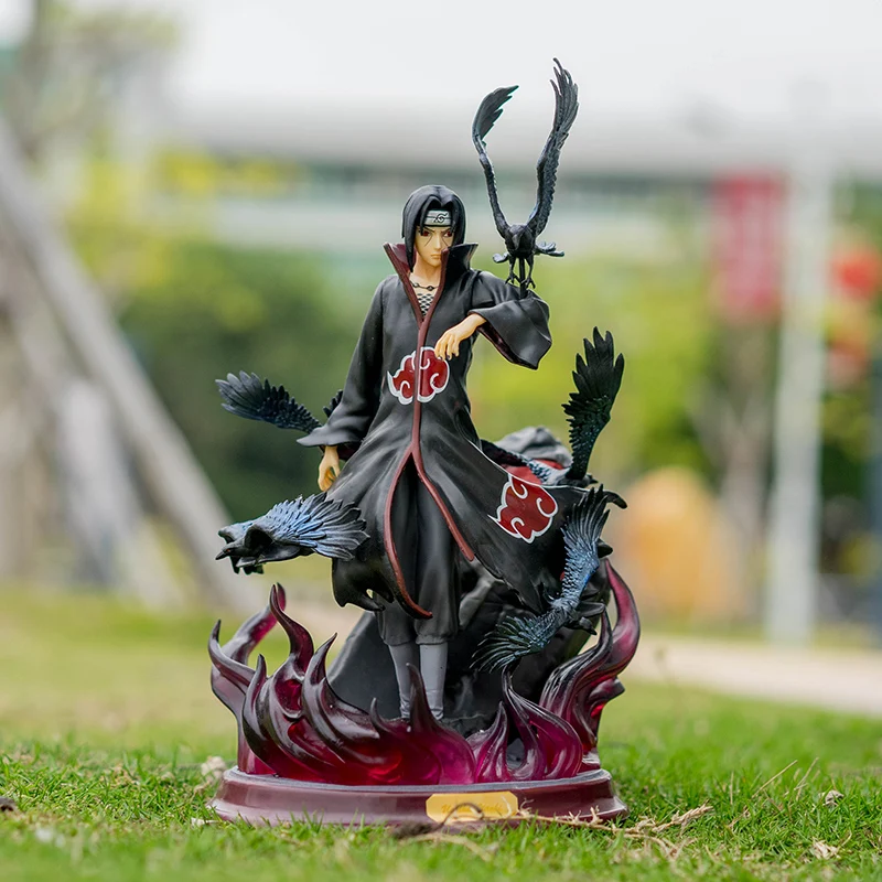 Наруто ГК фигурку Shippuden аниме модель Узумаки Учиха Итачи Акацуки 23 см Статуэтка