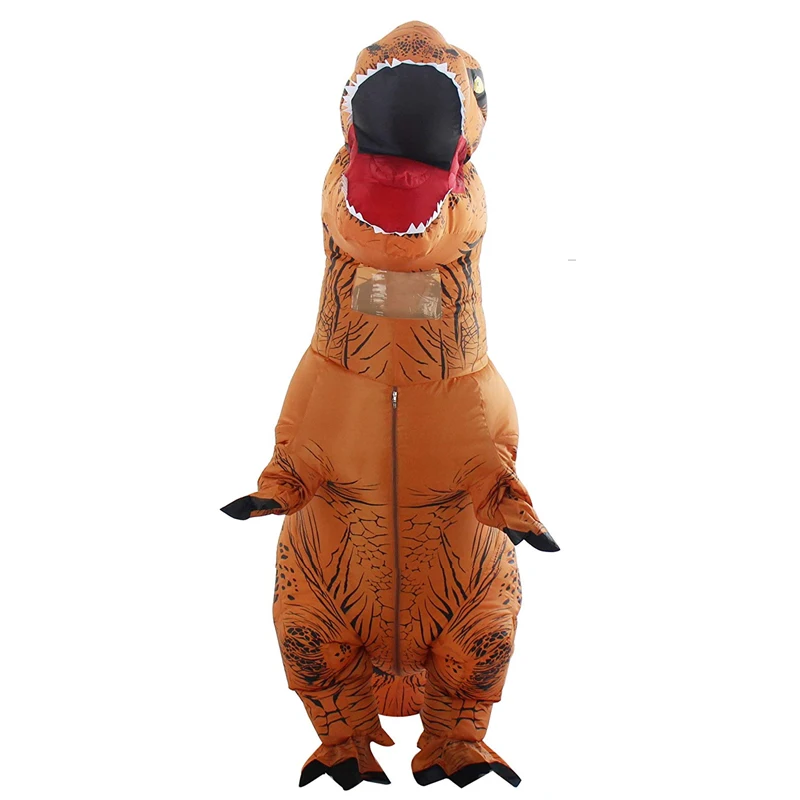 Надувной костюм динозавра для взрослых и детей, маскарадный костюм динозавра, маскарадный костюм для мужчин, женщин, детей, динозавр из мультфильма