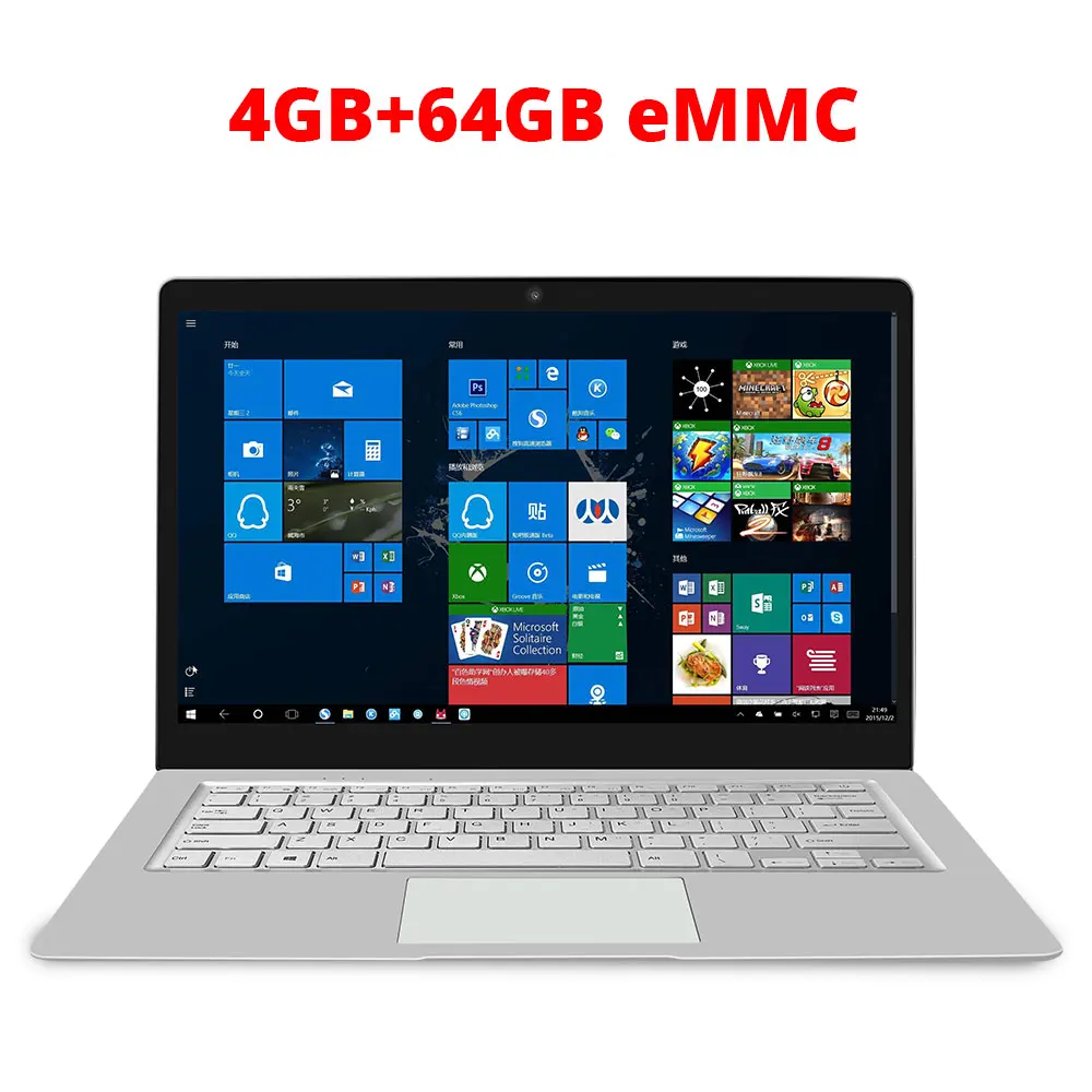 4GB-64GB-1 Jumper EZbook S4 ноутбук 14 дюймов 1920*1080 дисплей ноутбук Intel Celeron J3160 ультрабук 4 Гб ram 64 Гб/128 ГБ rom компьютер - Цвет: 4GB-64GB-1