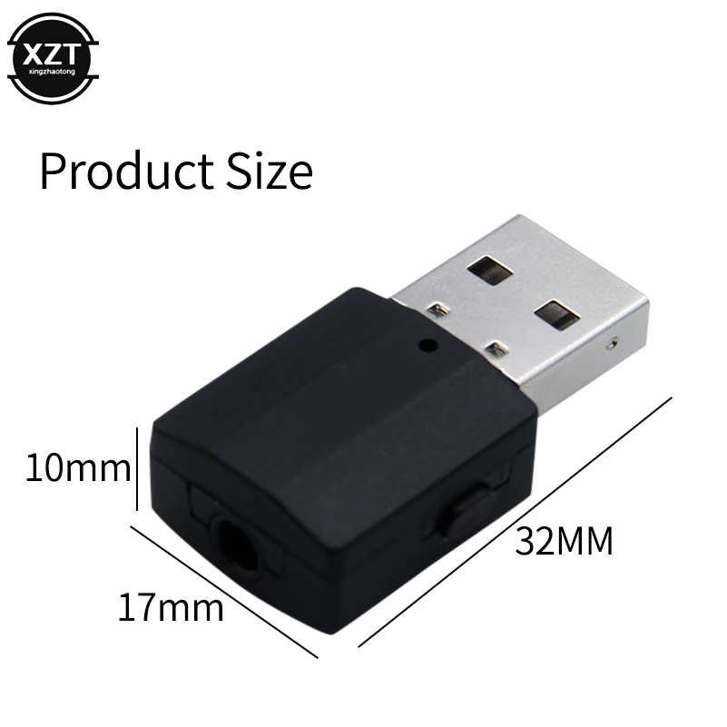 Мини 2 в 1 Bluetooth 5 0 аудио приемник передатчик USB беспроводной адаптер мини 3 мм AUX