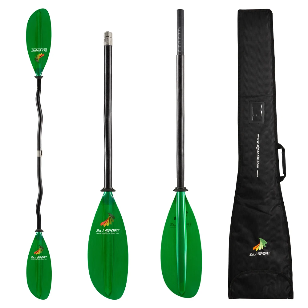 ZJ SPORT Seakayak Paddle SK II With Cranked Shaft and Translucent