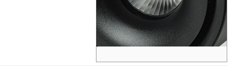 Surface Mounted LED Ceiling Lights Kitchen Fixtures COB Back ground Spot Lamp Angle Adjustable Black White Lampshade AC85-265V