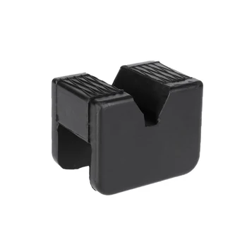 

1 Pc Universal Auto Car Slotted Frame Rail Floor Jack Guard Rubber Adapter Pad Vehicle Repair Tool (Black) 0