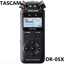 TASCAM DR-05X обновленная версия DR-05 Портативный цифровой диктофон аудио рекордер MP3 записывающая ручка
