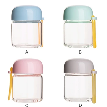 

150ml Glass Leak-proof Water Bottle Sealed Water Cup Portable Mini Outdoor Water Bottles Drinking Accessories