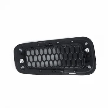 

Inserts Grille trim ABS Plastic Fit Replacement Ring Grill Frame Black