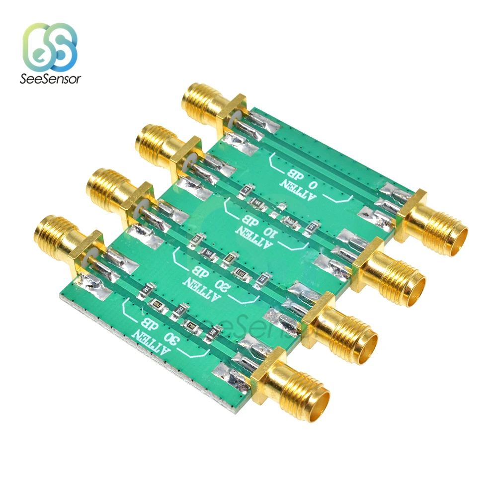 23dBm DC 4,0 GHz RF Фиксированный аттенюатор Модуль платы SMA двойная Женская головка 0dB 10dB 20dB 30dB