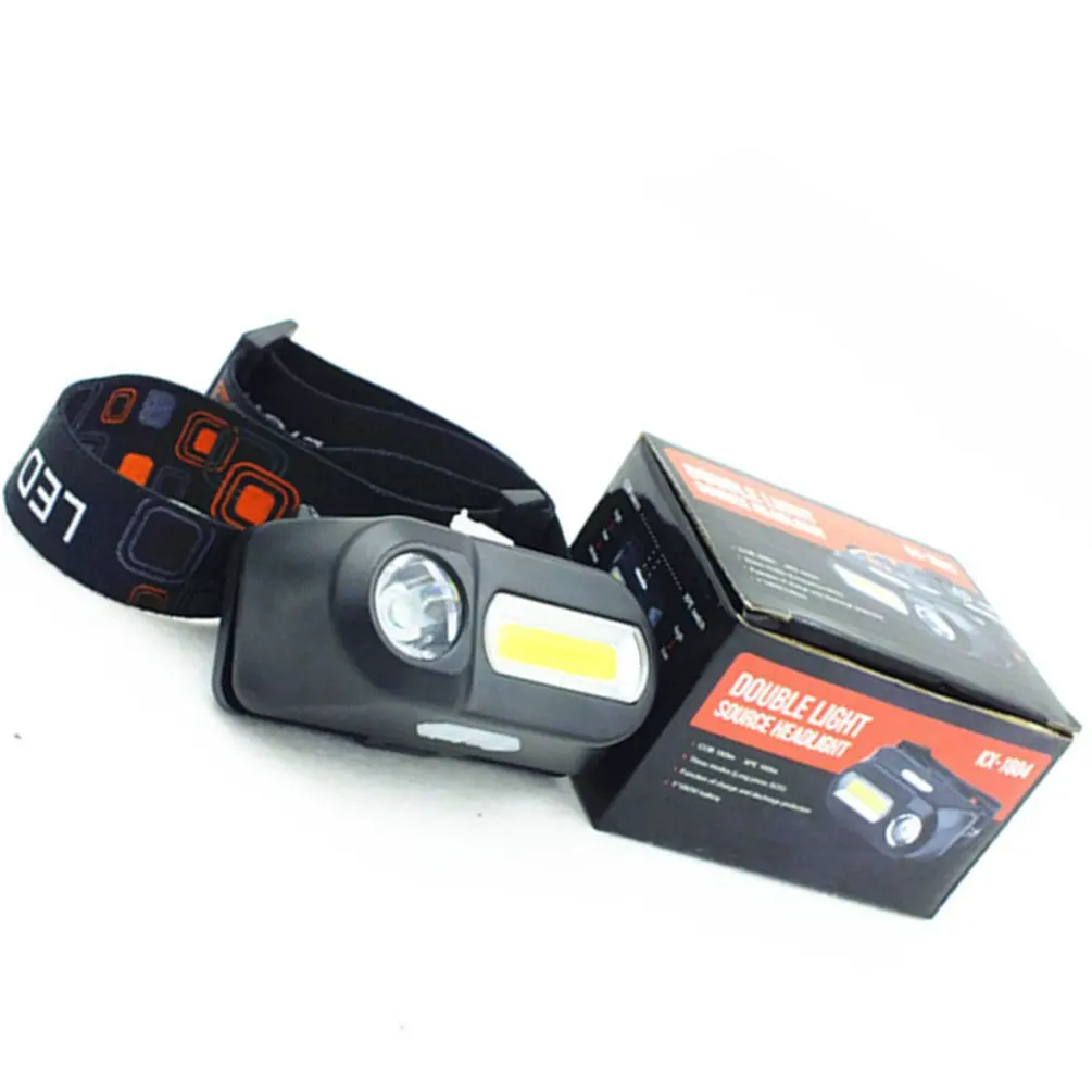Function Usb Interface Charging Headlight Outdoor Emergency Headset Flashlight 18650 Battery Lighting