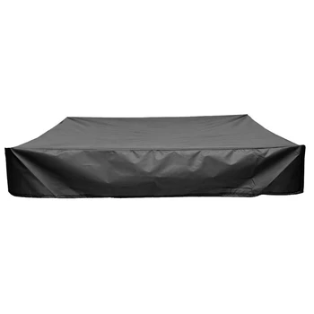 

Sandbox Cover Square Waterproof Sand Pit Cover Dustproof Protection Sandpit Pool Cover Sandbox Canopy with Drawstring