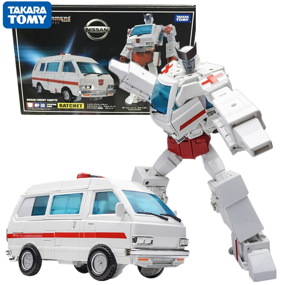 Transformers Takara Tomy Masterpiece MP-30 Ratchet Nissan Cherry Vanette Toy New Transformers Takara Tomy Masterpiece MP-30 Ratchet Nissan Cherry Vanette Toy New