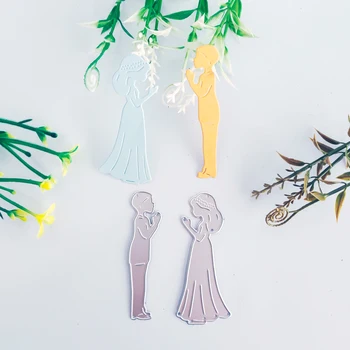 

Boys and girls greeting card metal cutting mould DIY scrapbook photo album relief handicraft mould